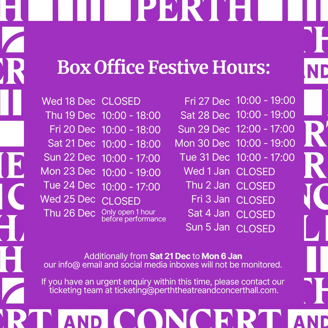 Festive Opening Hours