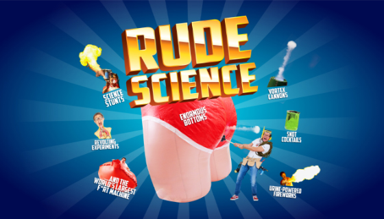 Rude Science Live! Image